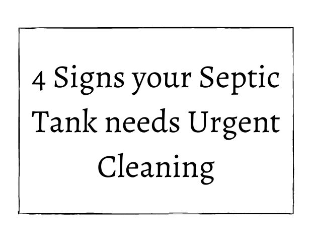 Septic Tank Cleaning